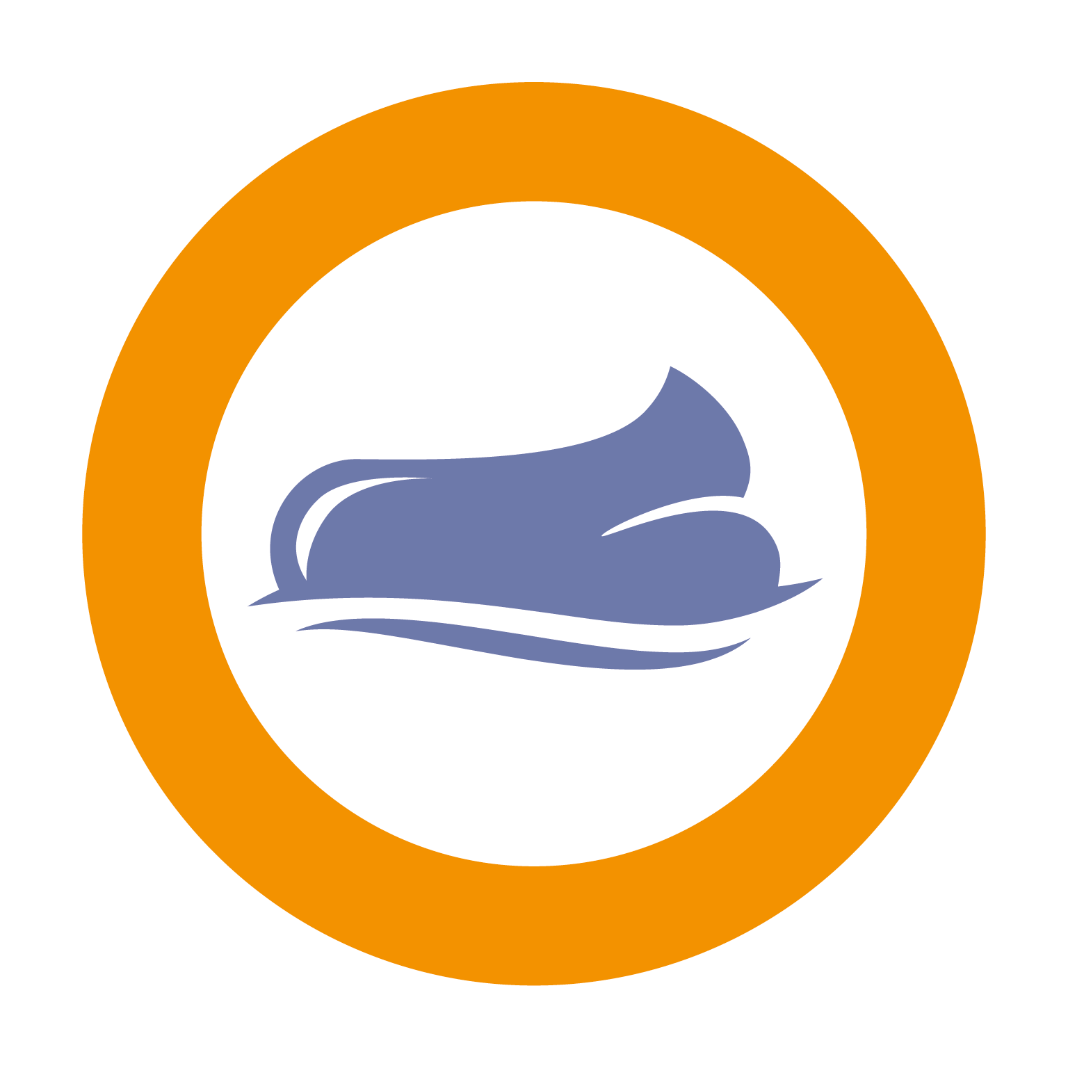 Symbol Tannosynt Creme in einem orangefarbenen Kreis eingerahmt